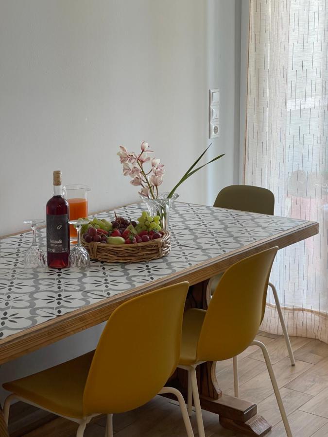 Cosy Apartment With Sea View Close To The Beach Nikiana Exterior photo